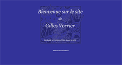 Desktop Screenshot of gillesverrier.com